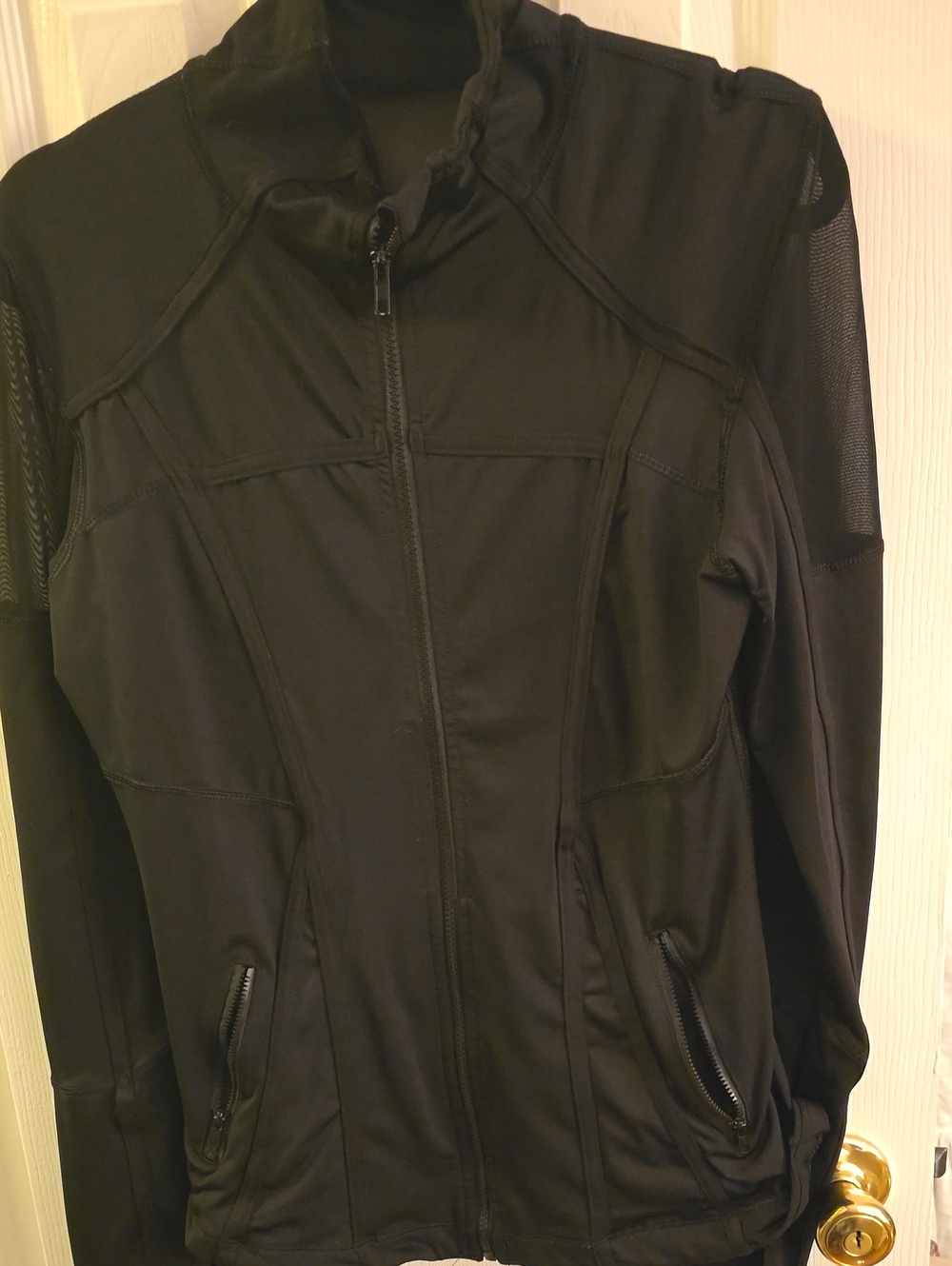 LA Society Mesh Fitted Athletic Jacket